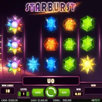 Casombie - Machine à Sous Starburst - NetEnt